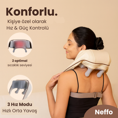 Kablosuz Şarjlı Elektrikli Masaj Robotu