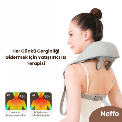 Kablosuz Şarjlı Elektrikli Masaj Robotu