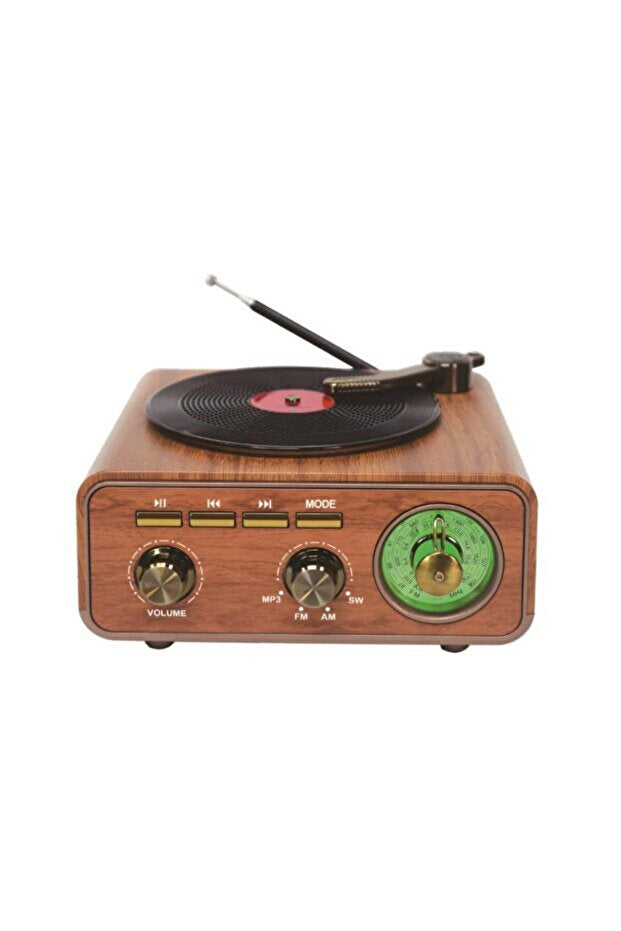 Plak Görünümlü Bluetooth Radyo Hoparlör