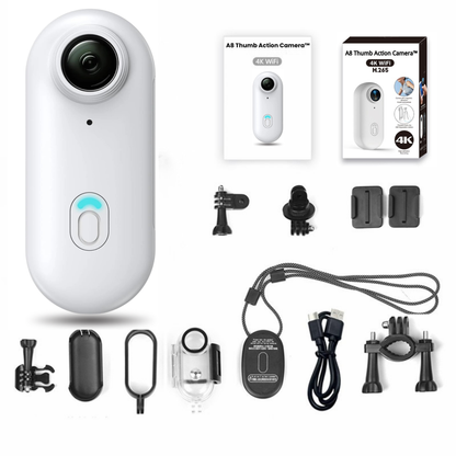 4k Geniş Açı Magnetli Body Cam