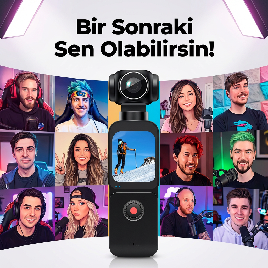 Neffo Pro 5K Gimbal Kamera