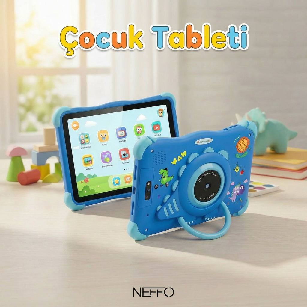 NEFFO 7 İnç Çocuk Tableti Mavi