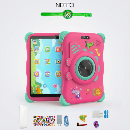 NEFFO 7 İnç Çocuk Tableti pembe