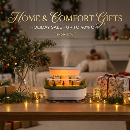 Yağmur Ormanı Aromaterapi Difüzör Nemlendirici