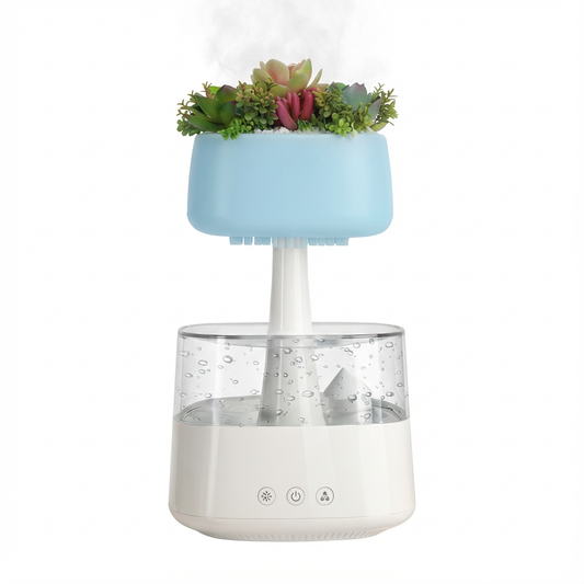 Yağmur Bulutu Tasarımlı Ultrasonik Hava Nemlendirici