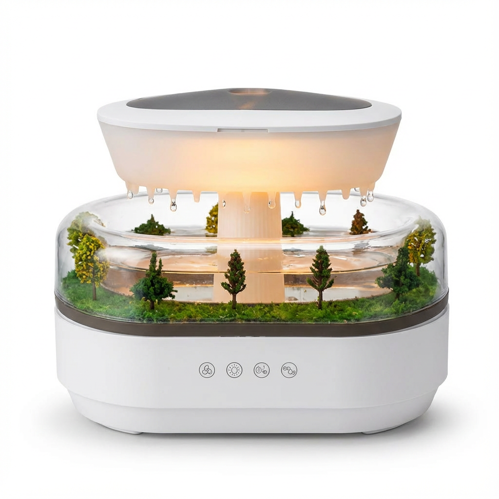 Yağmur Ormanı Aromaterapi Difüzör Nemlendirici