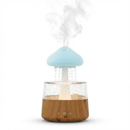 Mantar Tasarımlı Ultrasonik Hava Nemlendirici ve Aroma Difüzörü