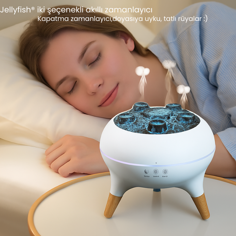 JellyFish Aromaterapi Difüzör Hava Nemlendirici