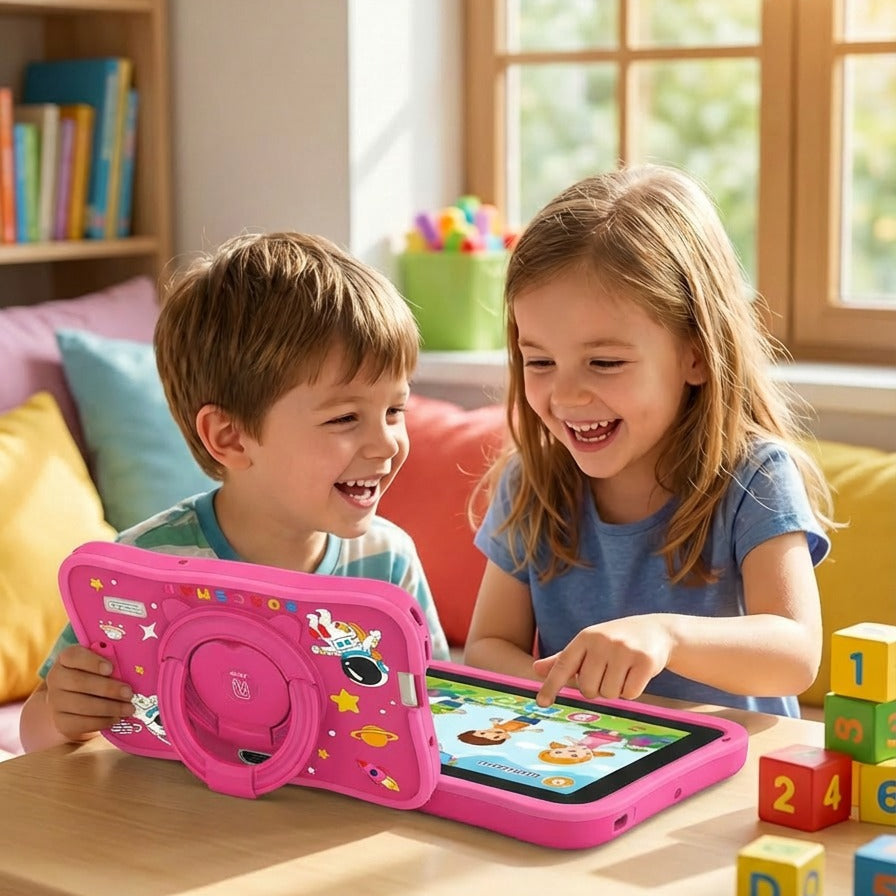 NEFFO 7 İnç Çocuk Tableti pembe