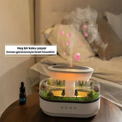 Yağmur Ormanı Aromaterapi Difüzör Nemlendirici