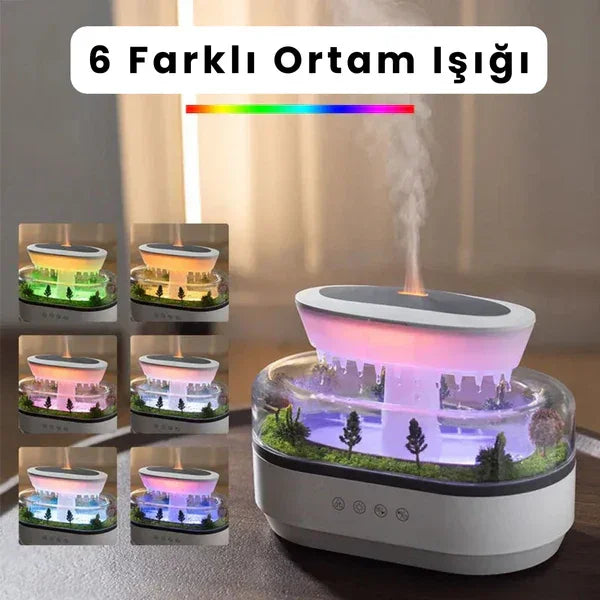 Yağmur Ormanı Aromaterapi Difüzör Nemlendirici
