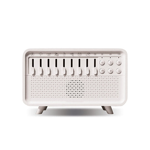 Bluetooth Hoparlörlü Hava Nemlendirici – White Noise & Alev Efekt